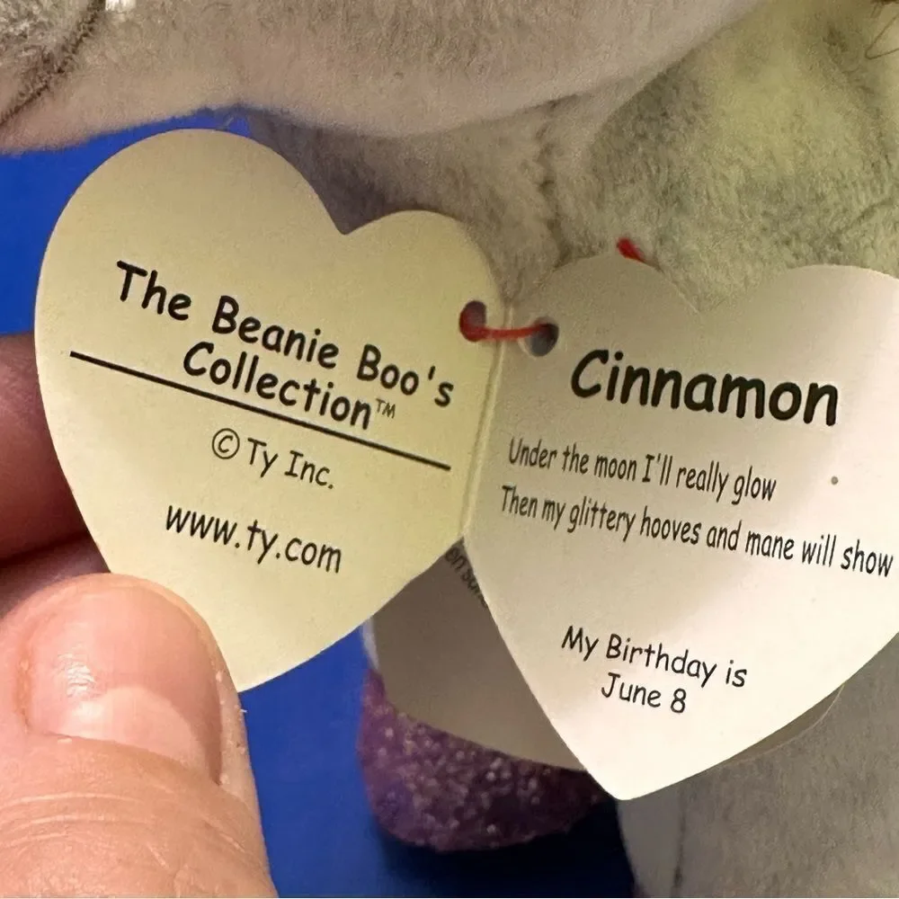 Ty Beanie Boos Cinnamon plush animal Toy